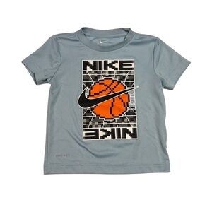 Nike Blue and Orange Short Sleeve Tees